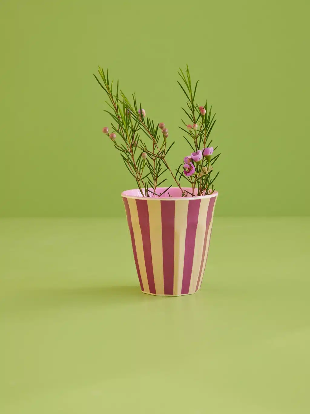 Melamine cup stripes