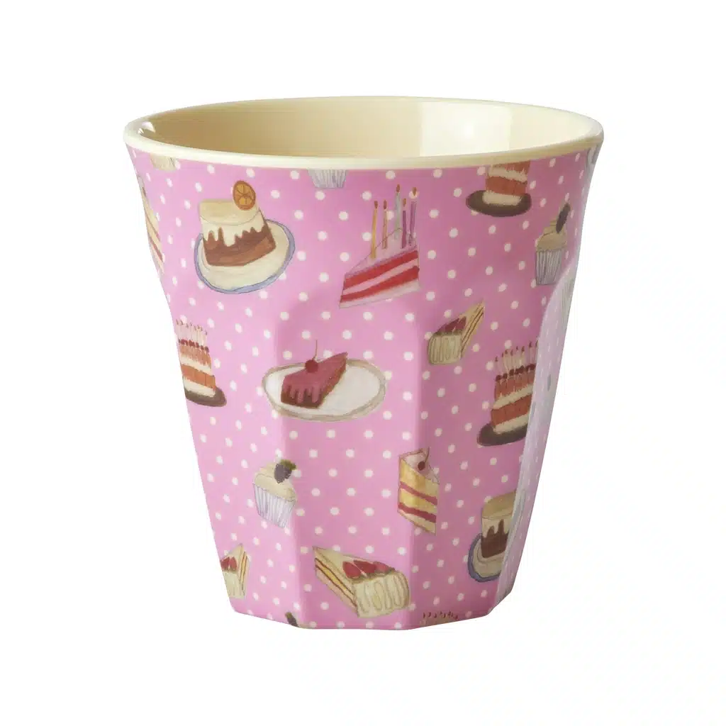 Melamine cup sweet cake