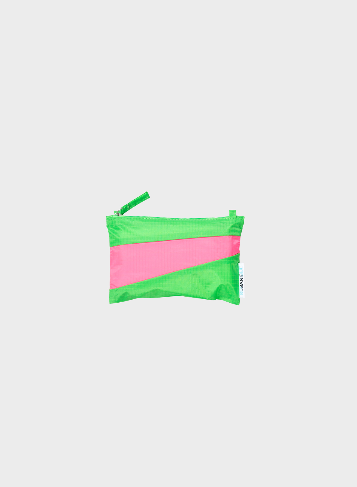 Pouch Greenscreen & Fluo pink S + strap