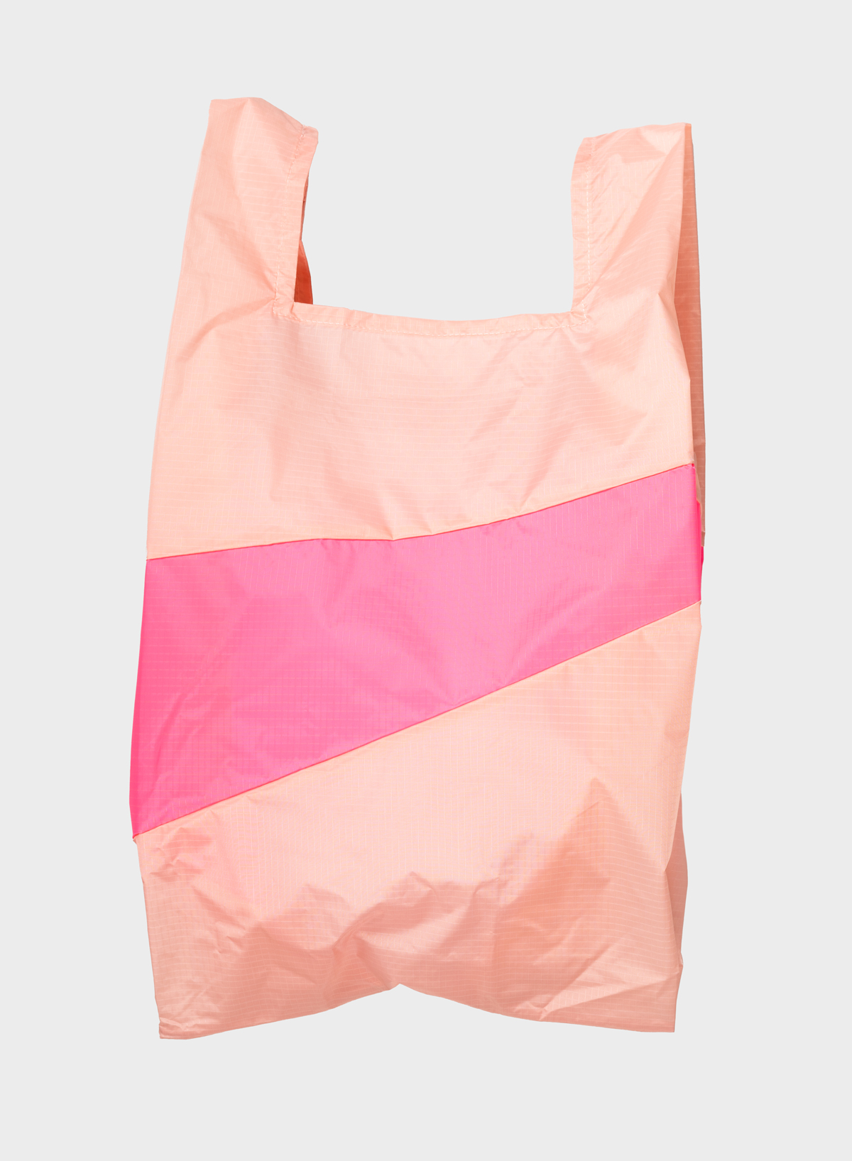 Shoppingbag Tone & Fluo pink L