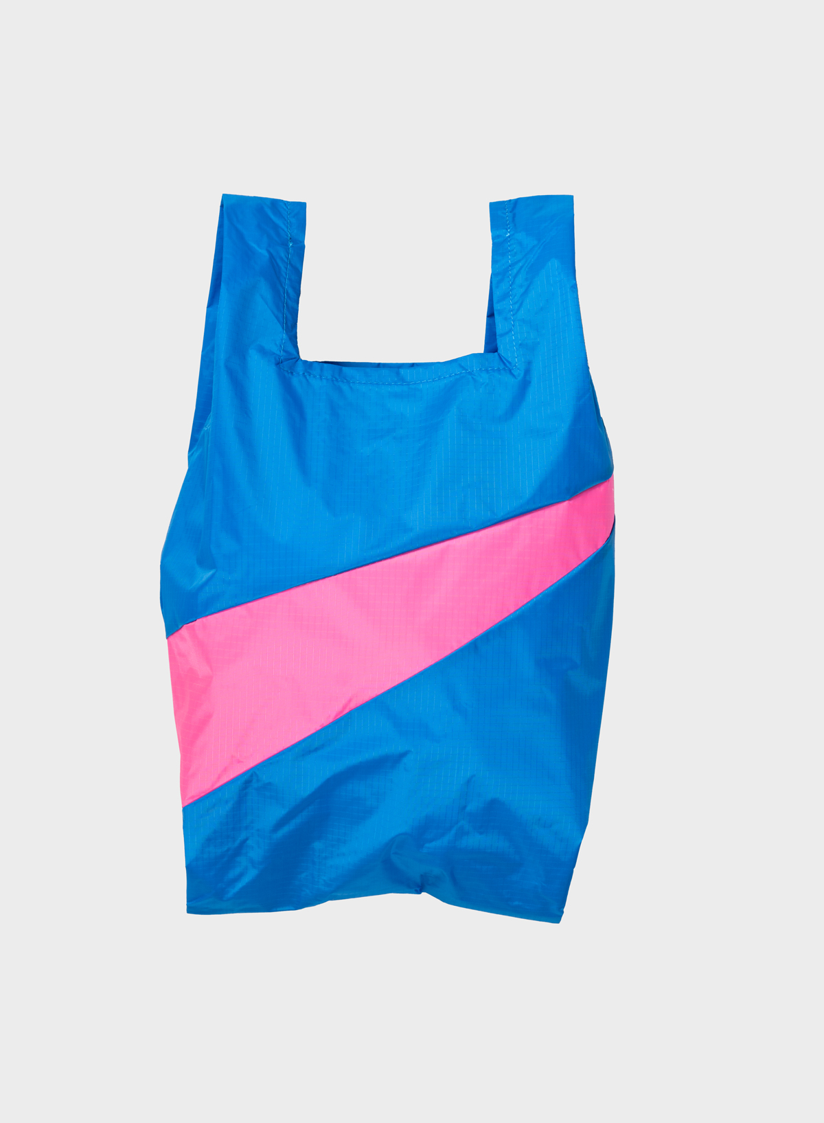 Shoppingbag Wave & Fluo pink M
