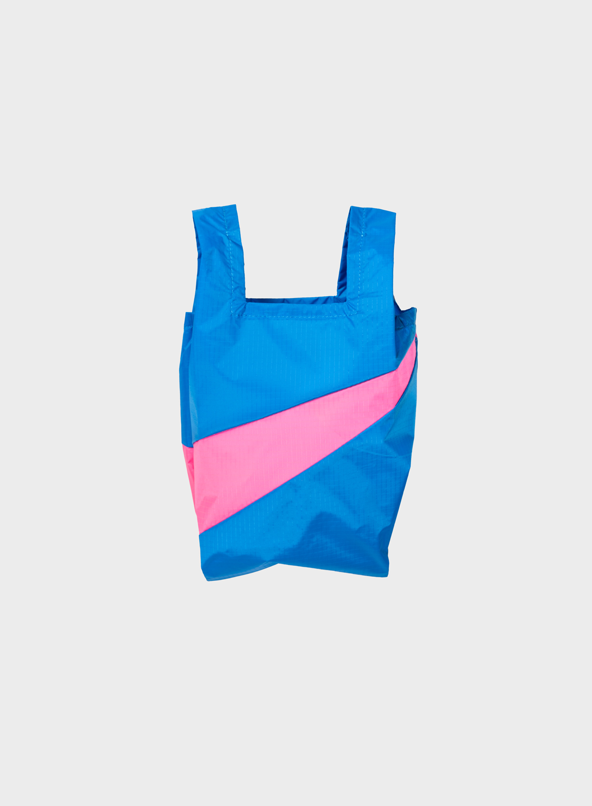 Shoppingbag Wave & Fluo pink S