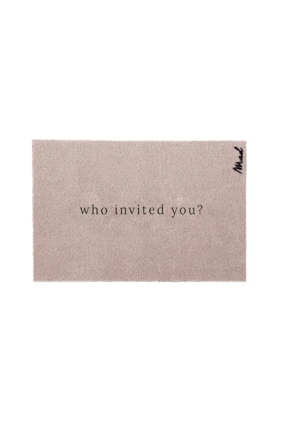 Deurmat Andy scraper