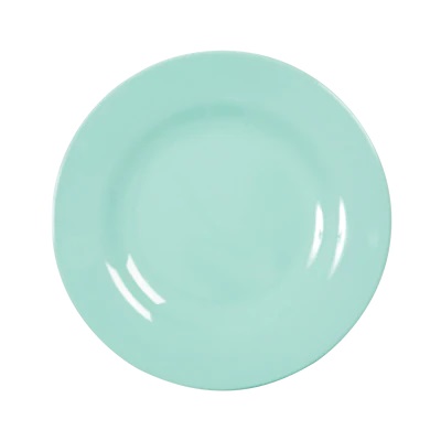 Melamine side plate green