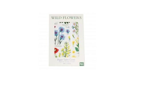 Rex Londen papieren tafelkleed wild flowers 180x120