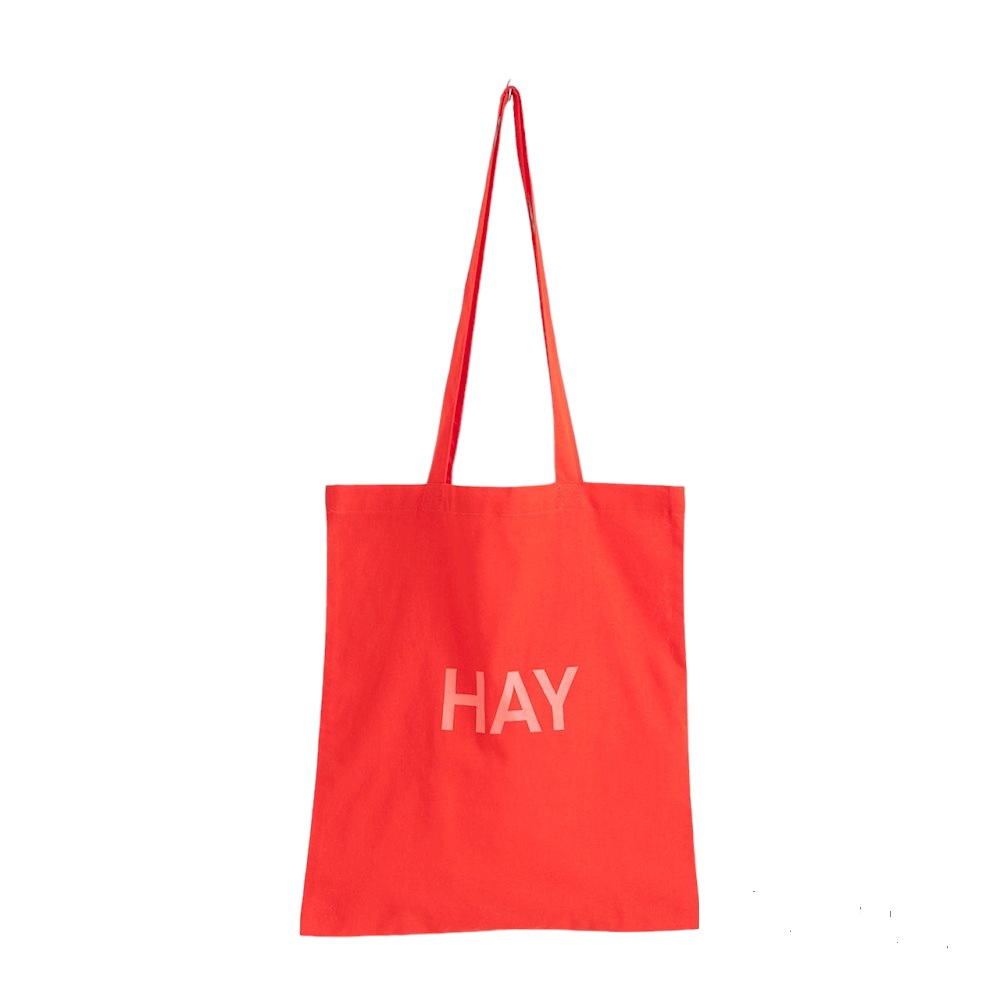 Tote bag hay poppy red