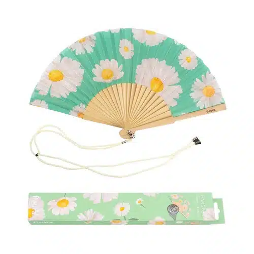 Hand fan daisy