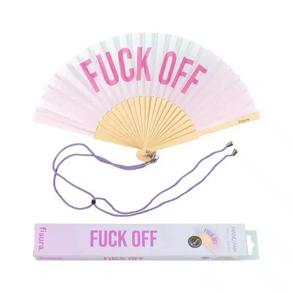 Hand fan fuck off gradient