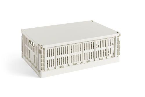 HAY Colour crate lid L Off-white