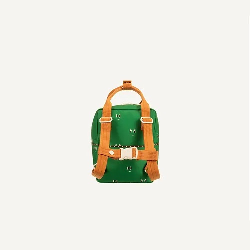 Backpack small Better together eyes Golf green