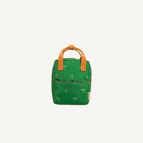 Backpack small Better together eyes Golf green