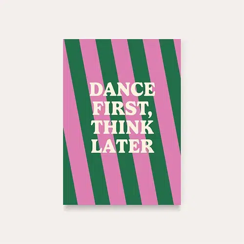 Kaart Dequ studio dance first, think later