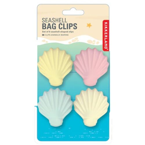 Seashell bag clips