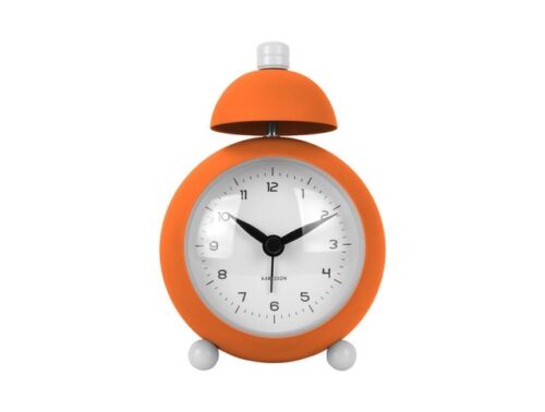 Alarm clock chaplin bright orange