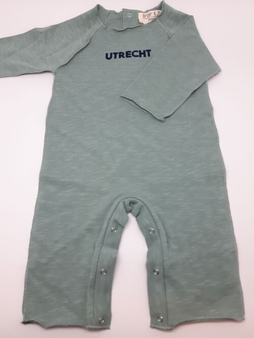 Broer & Zus Utrecht babypakje 6m cactus & marineblauw