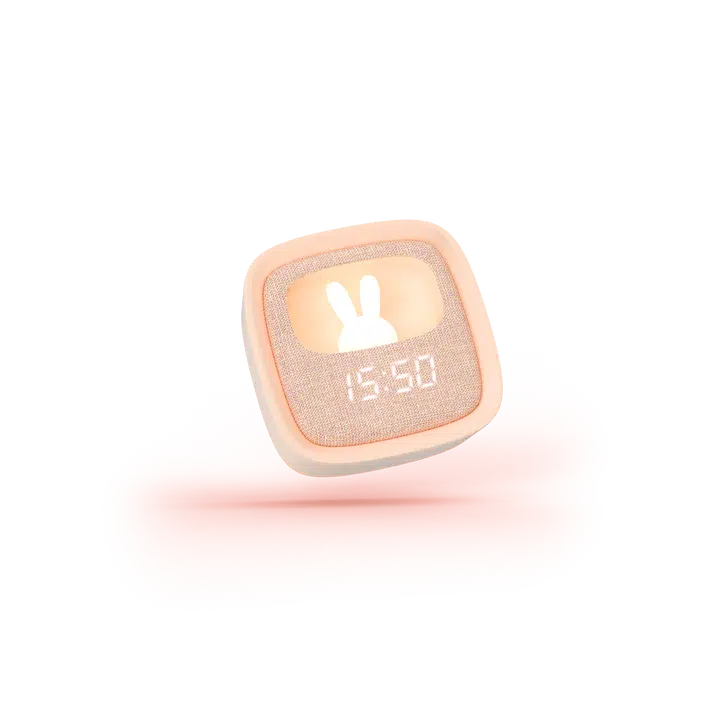 MOB Billy klok en lampje rose