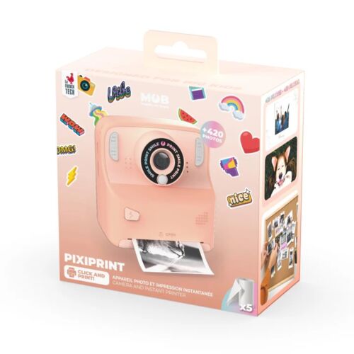 MOB Pixiprint Click & Print Camera Roze