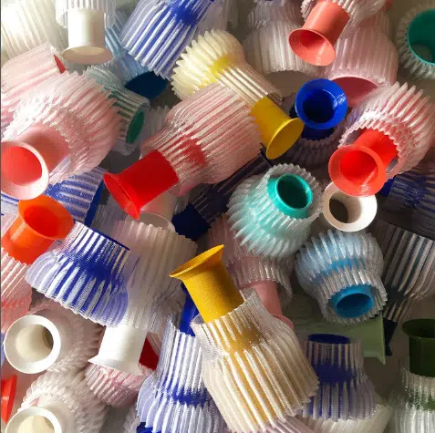 Warren & Laetitia dubbele kaarsen houder 2.20 oranje