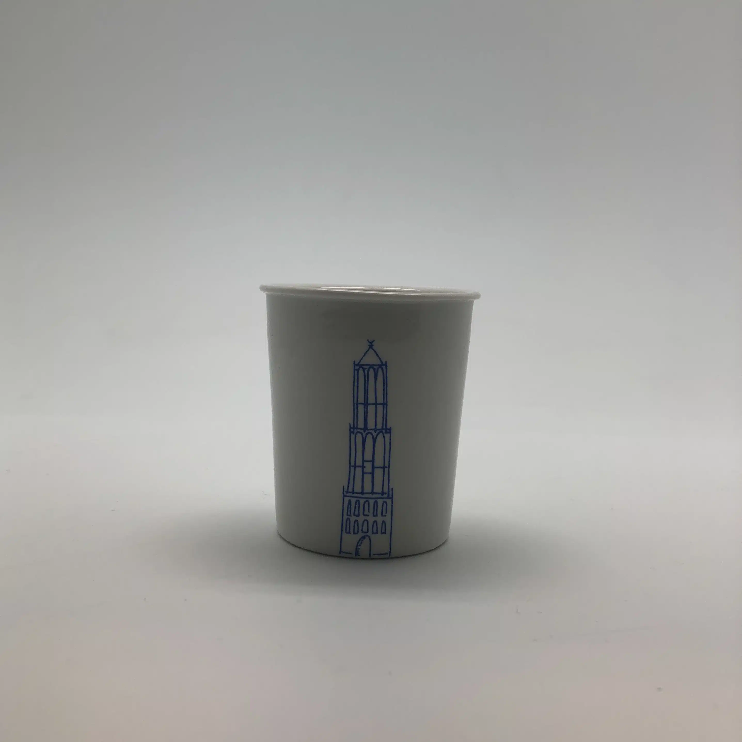 Bam Keramiek Espresso beker domtoren blauw 100 ml