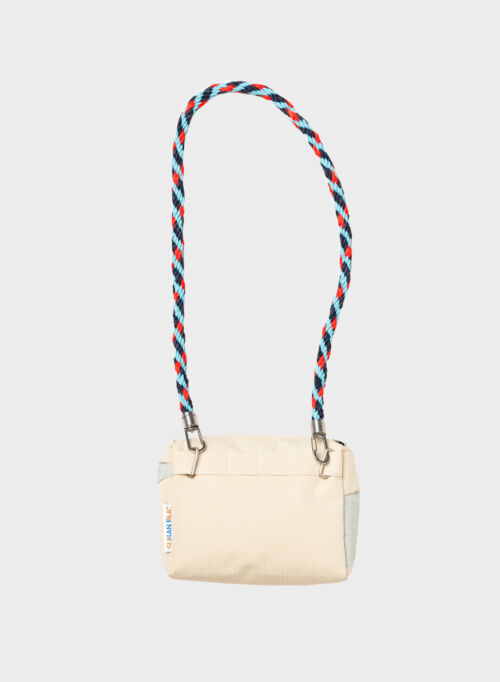 SUSAN BIJL bum bag shore & mint S