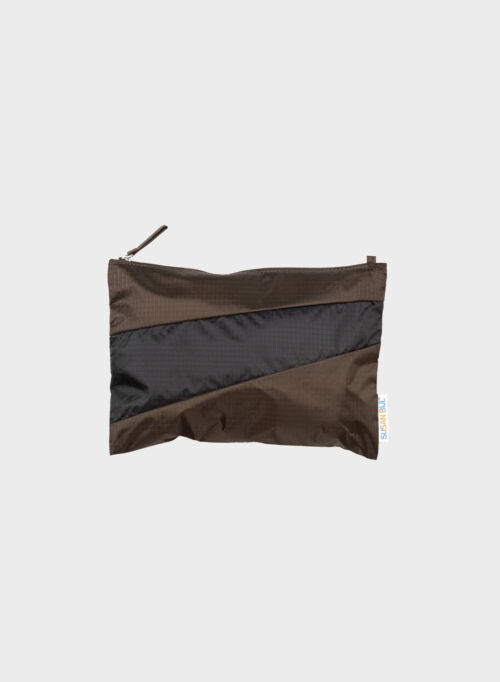 Susan Bijl Pouch Mud & Black M