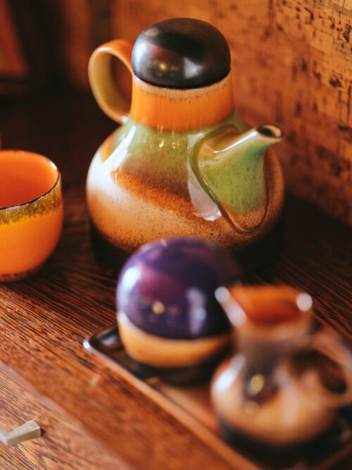 HKliving 70's ceramics koffiepot Morning