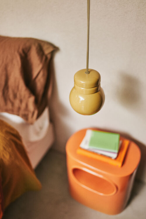 HKliving bulb hanglamp Mustard