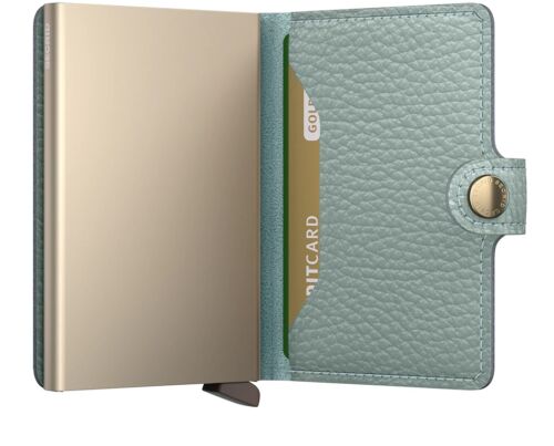 SECRID Miniwallet pebble zeegroen