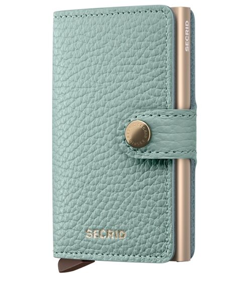 SECRID Miniwallet pebble zeegroen