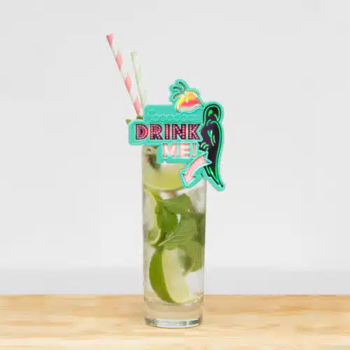 SUCK UK knipperende drank topper papegaai