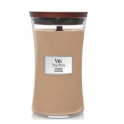 Woodwick Cashmere kaars groot