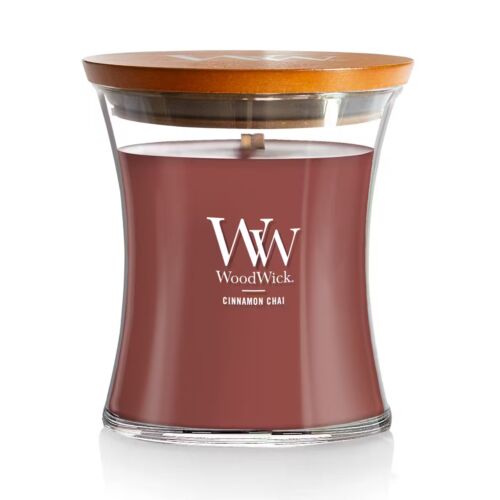 Woodwick Cinnamon chai kaars medium