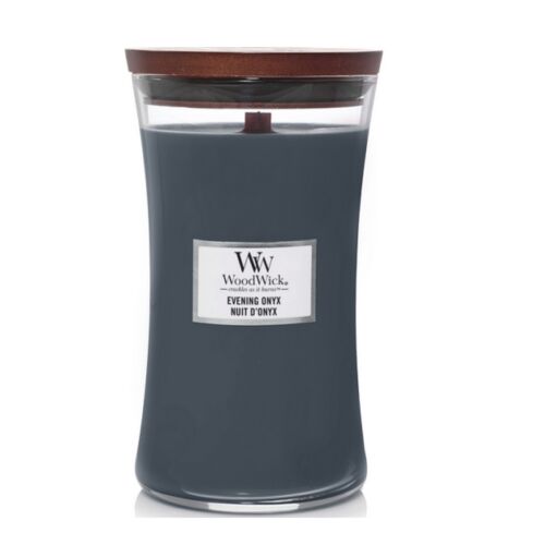 Woodwick Evening onyx kaars groot