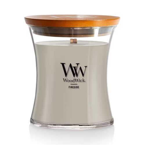 Woodwick Fireside kaars medium