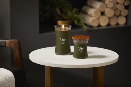 Woodwick Frasier fir kaars groot