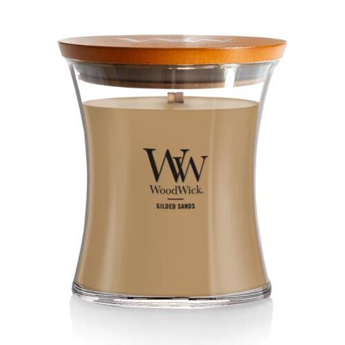 Woodwick Gilded sands kaars medium