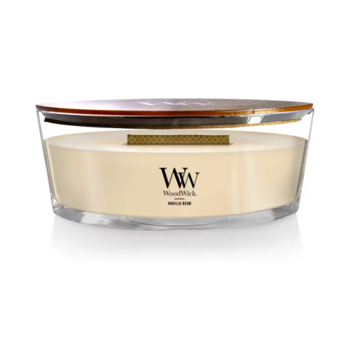 Woodwick vanilla bean kaars ellipse