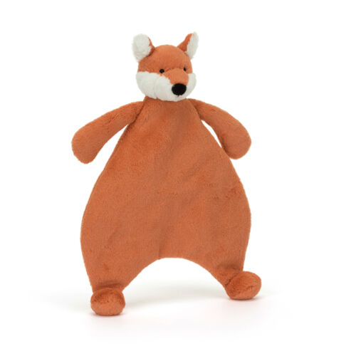 JELLYCAT Bashful vossenwelp knuffeldoekje