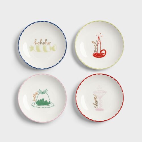 &Klevering kleine bordjes set of 4 bliss