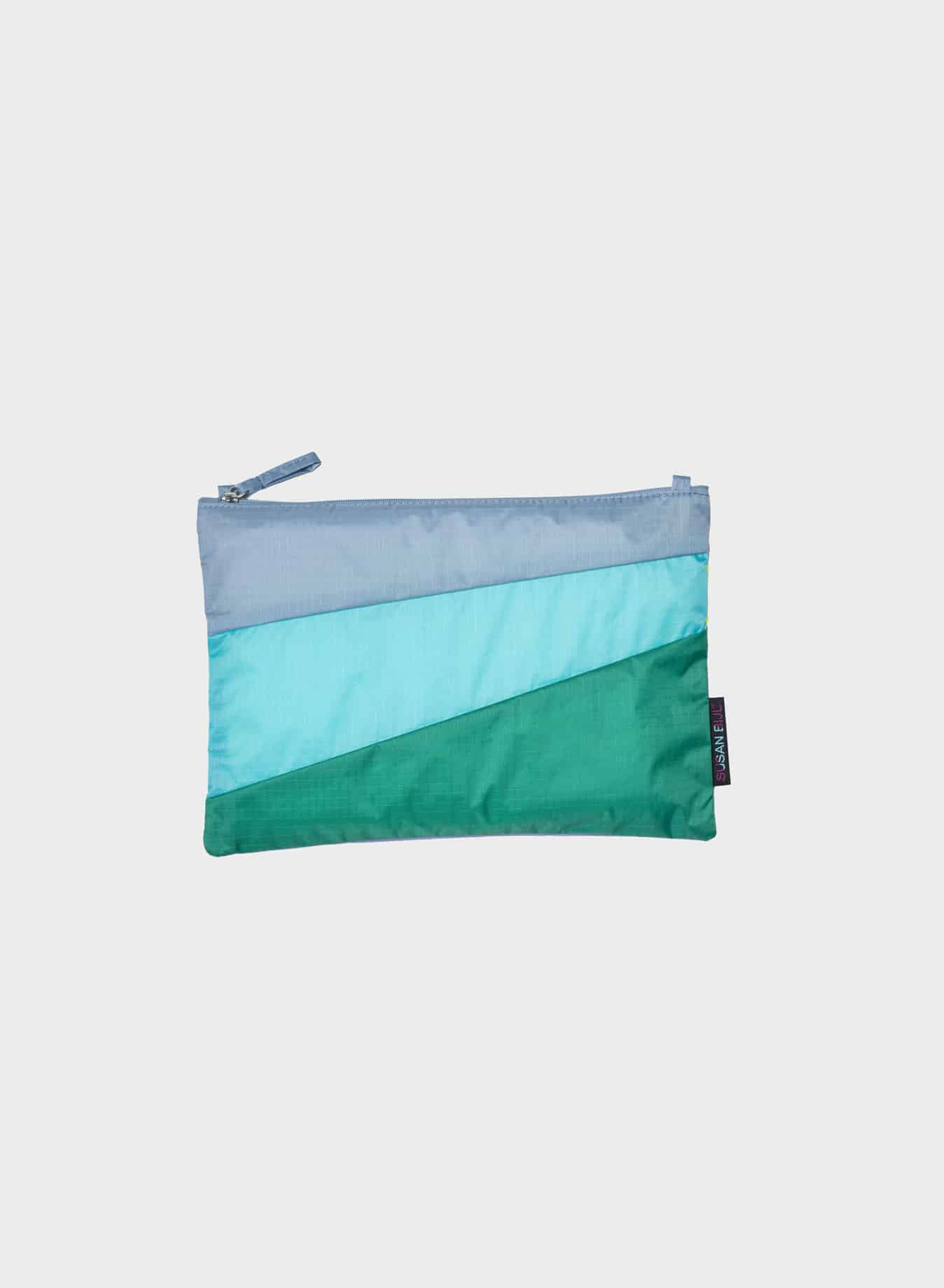 SUSAN BIJL Pouch leftover fuzz medium