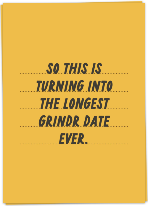 Kaartblanche Grindr date