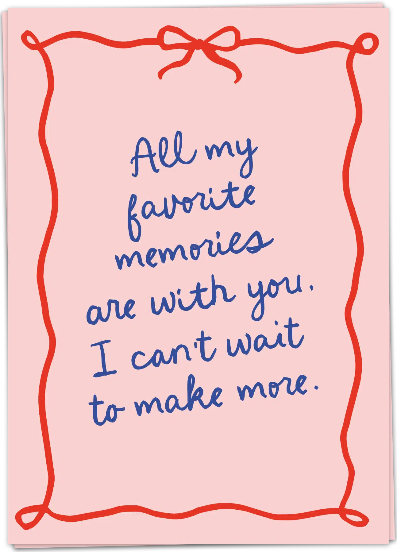 Kaartblanche Kaart fav memories