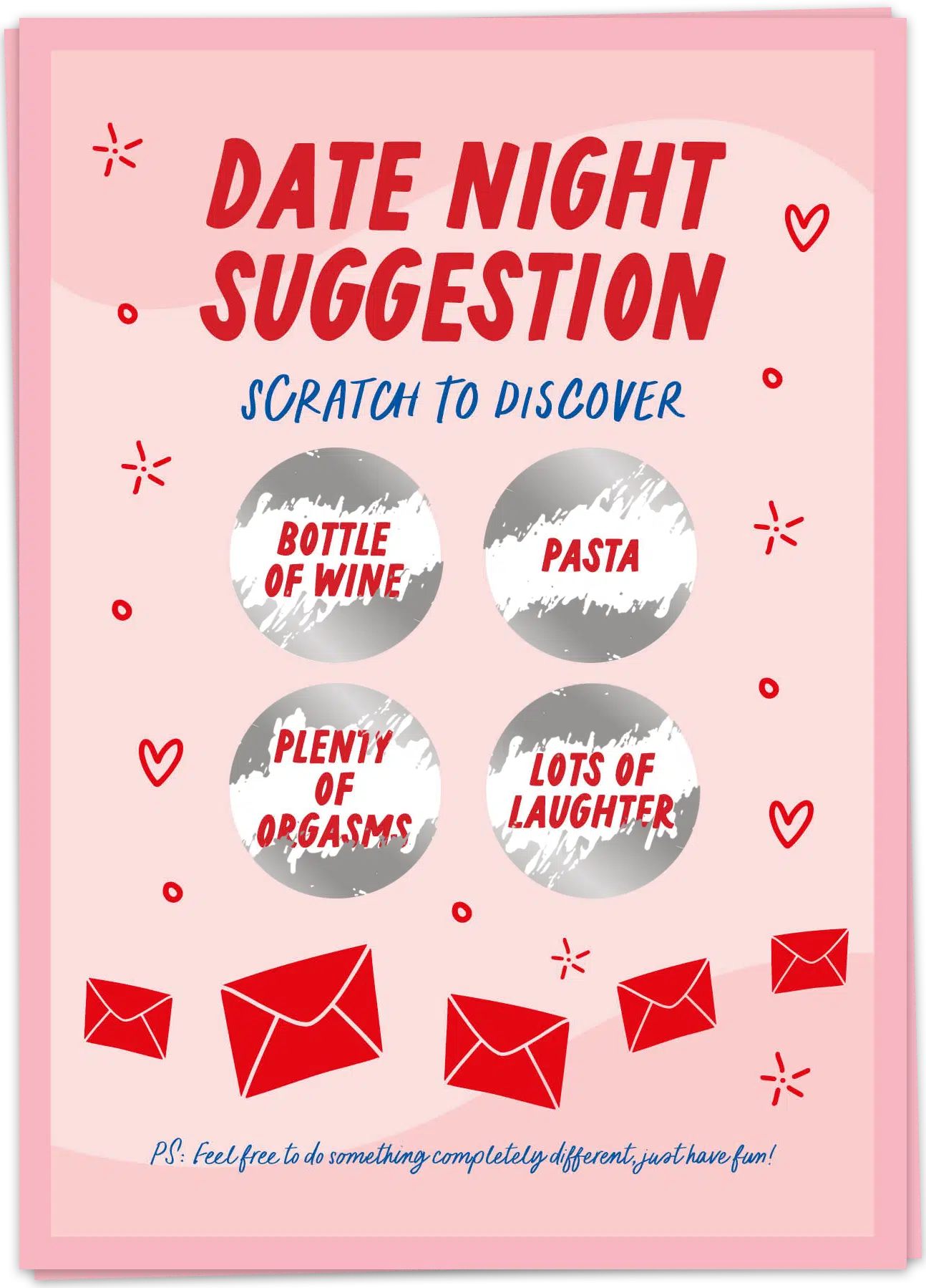 Kaartblanche Kaart scratch date night