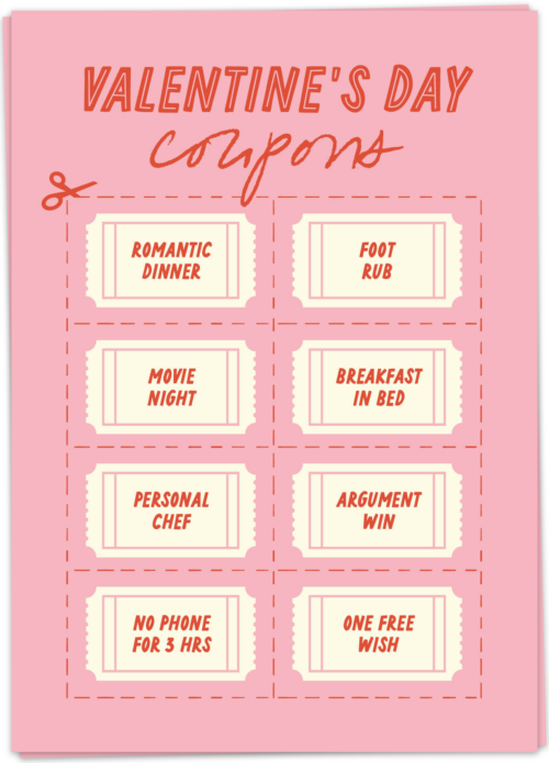 Kaartblanche Kaart V-day coupons