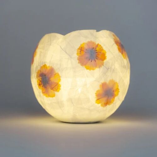 KIKKERLAND crafters papieren bloemen lamp