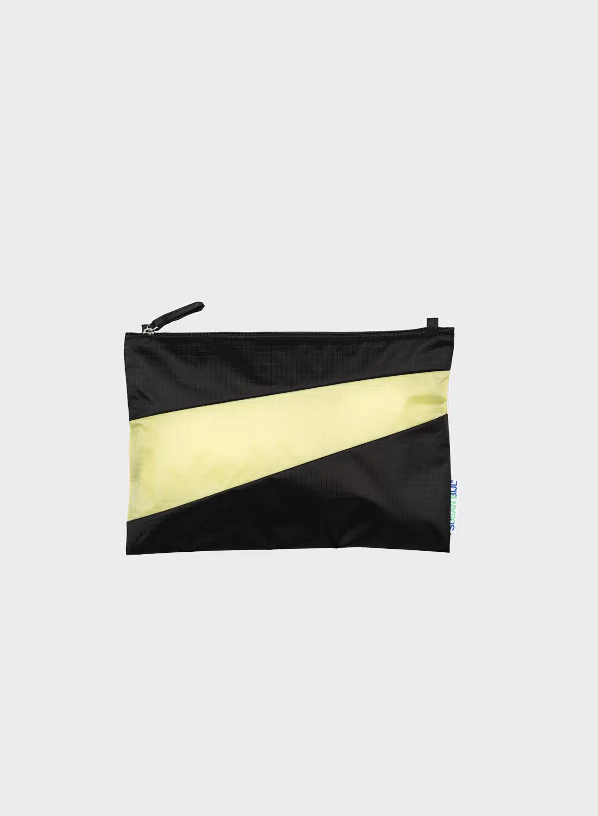 SUSAN BIJL Pouch black & joy M + strap