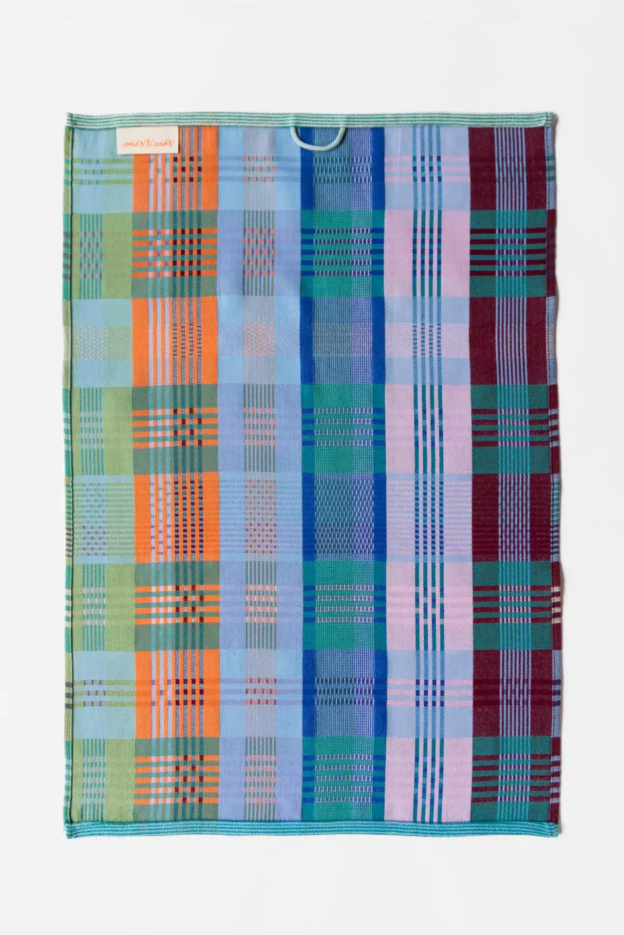 Foekje Fleur geruite theedoek wild weave #45C