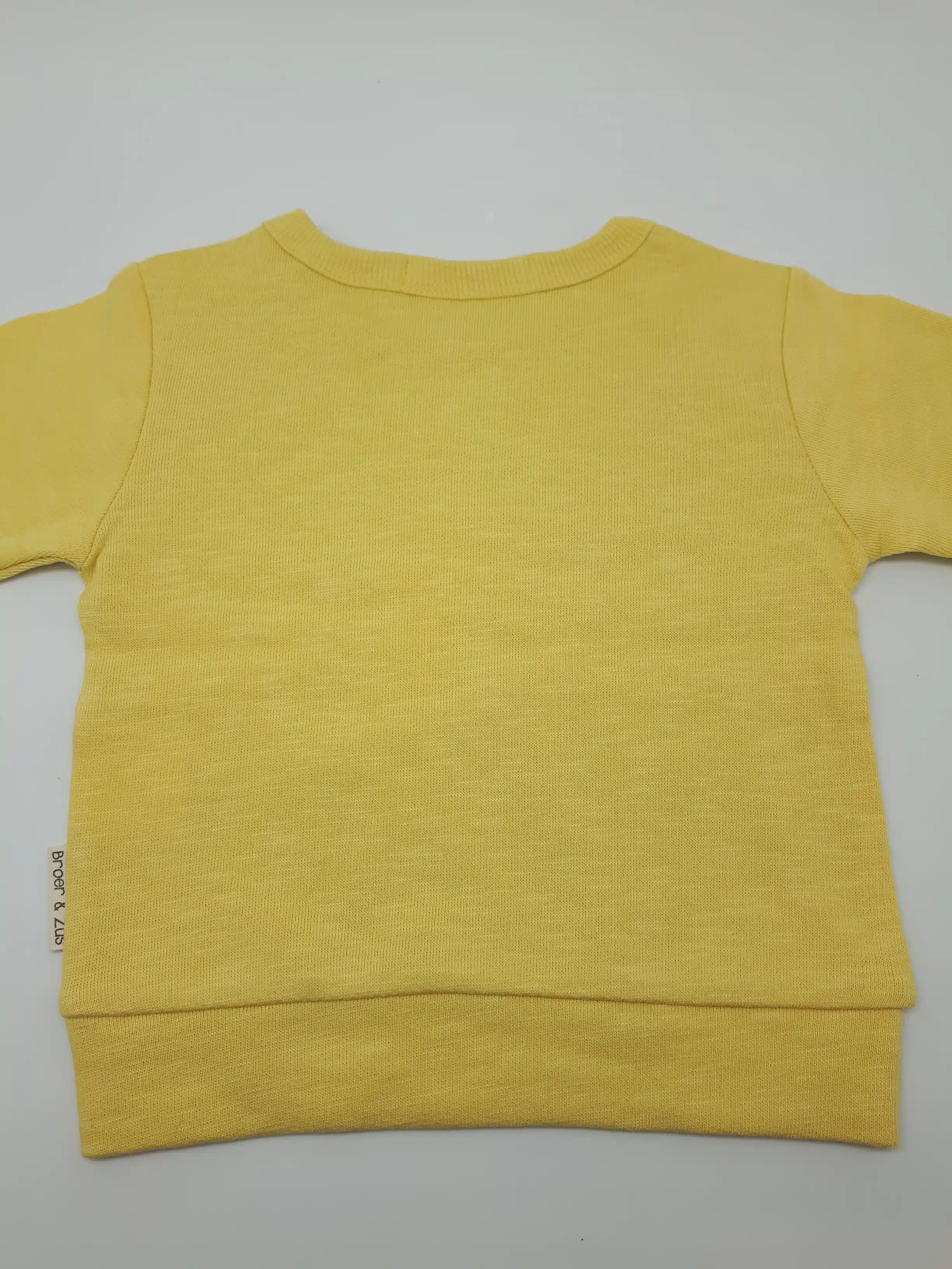 Broer & Zus Utrecht trui 18m banaangeel & marineblauw