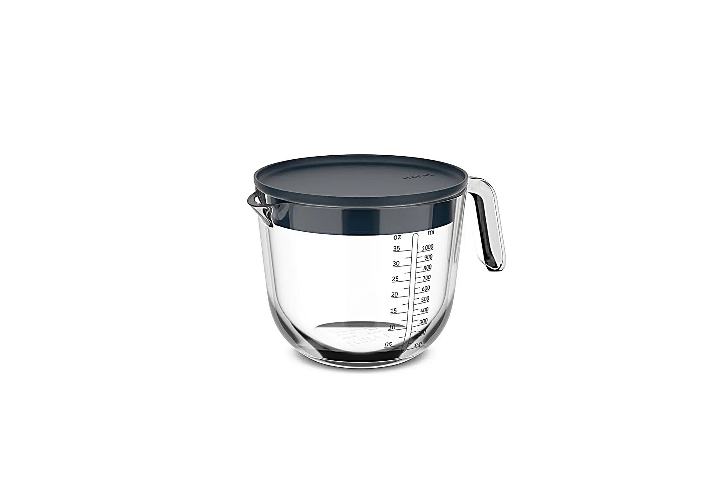 Mepal Chef it glas maatbeker 1000ml Navy