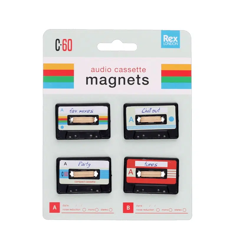 Rex London Mini music magneten cassette